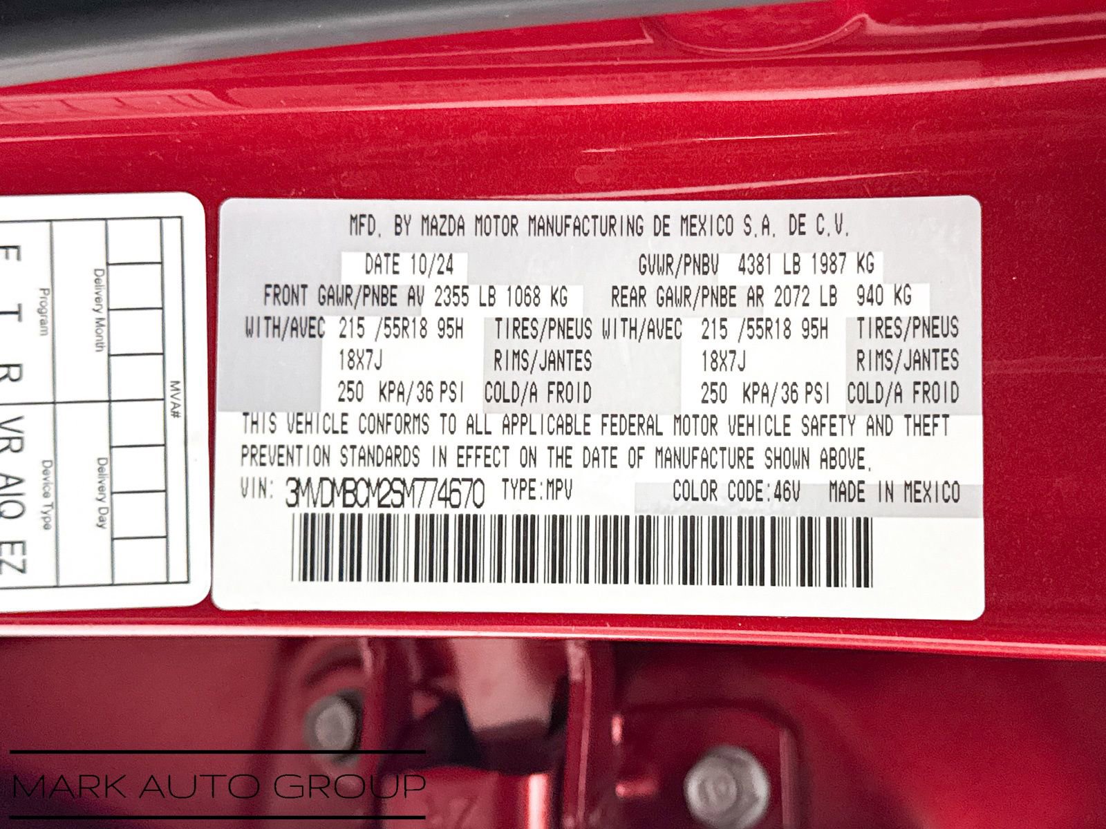 Used 2025 MAZDA CX-30 AWD 2.5 S w/ Preferred Package image 40