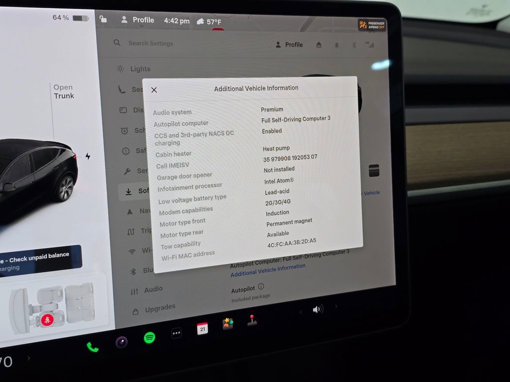 Used 2022 Tesla Model Y Long Range AWD/4WD image 17