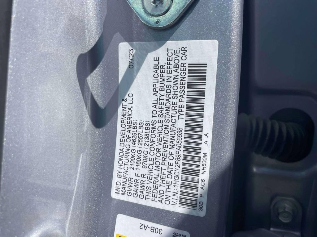 Certified 2023 Honda Accord Touring image 19