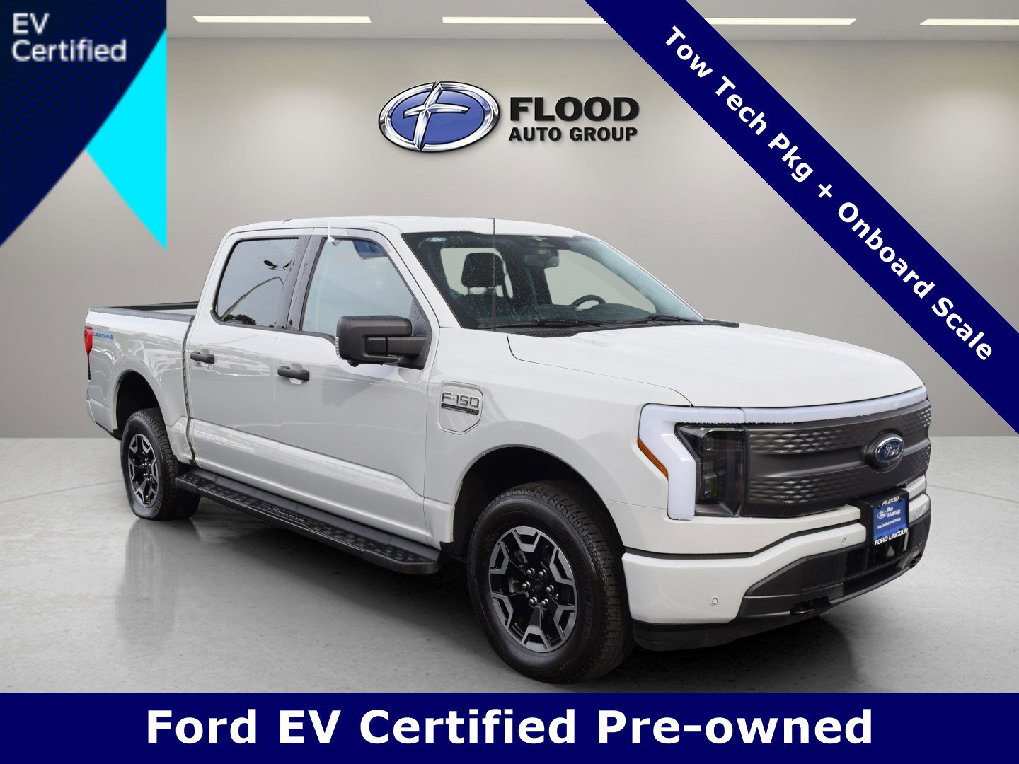 Certified 2023 Ford F150 Lightning XLT w/ Tow Technology Package video 1