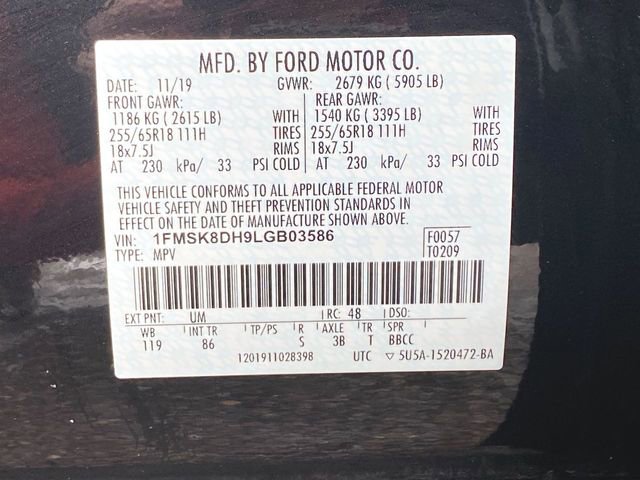 Used 2020 Ford Explorer XLT w/ Comfort Package image 31