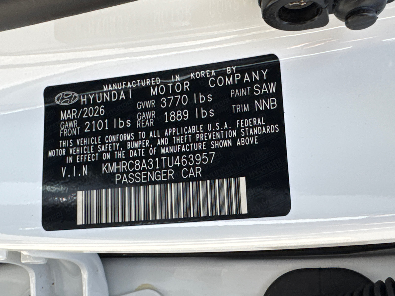New 2026 Hyundai Venue SEL FWD image 33