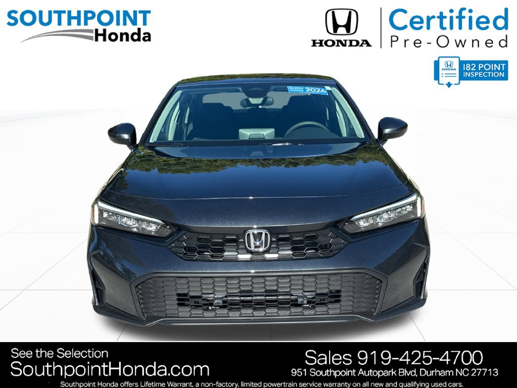 Certified 2026 Honda Civic LX image 2