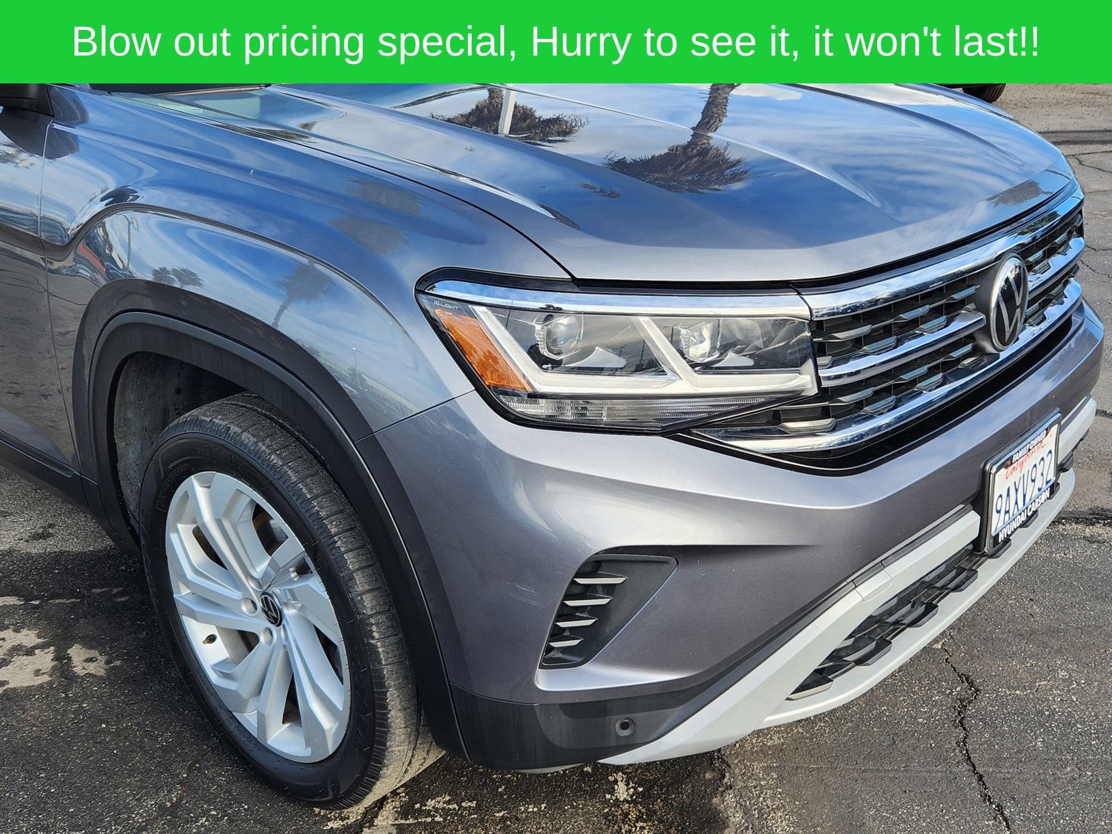 Used 2022 Volkswagen Atlas SE AWD/4WD image 9