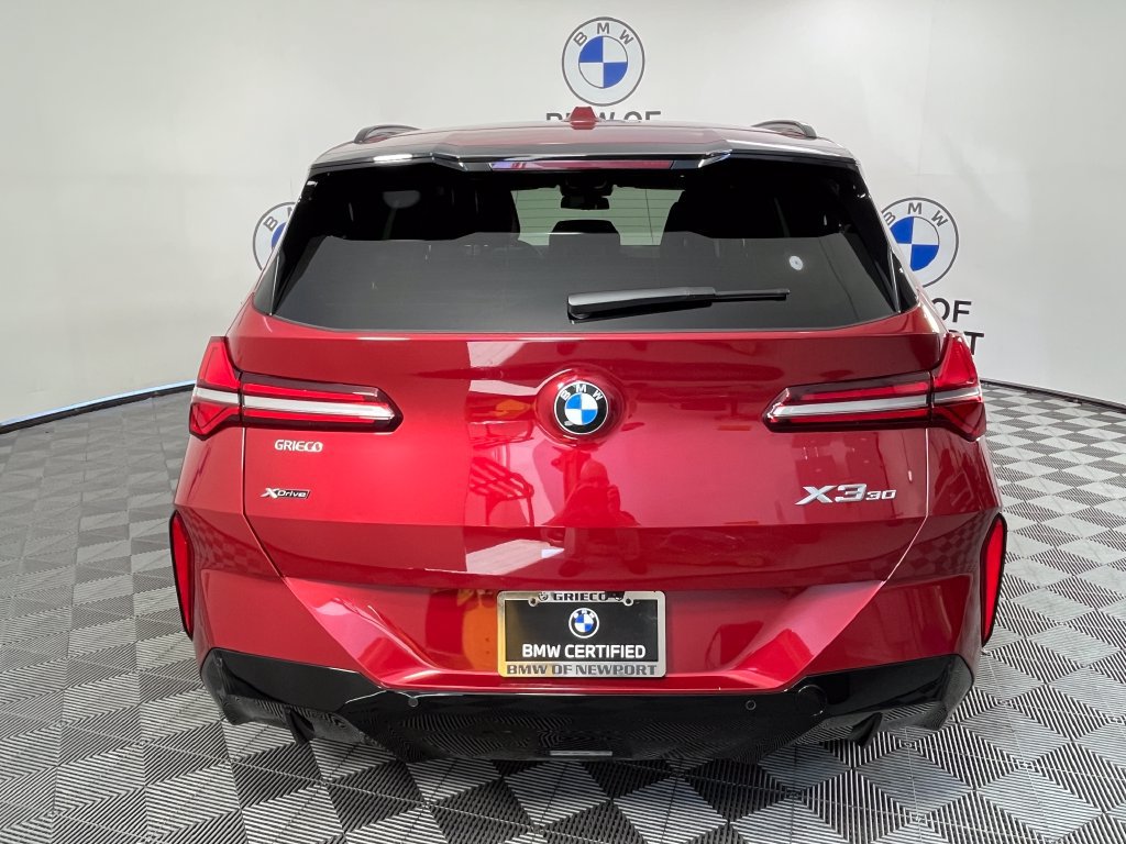 Certified 2026 BMW X3 xDrive30i w/ M Sport Package AWD/4WD image 12