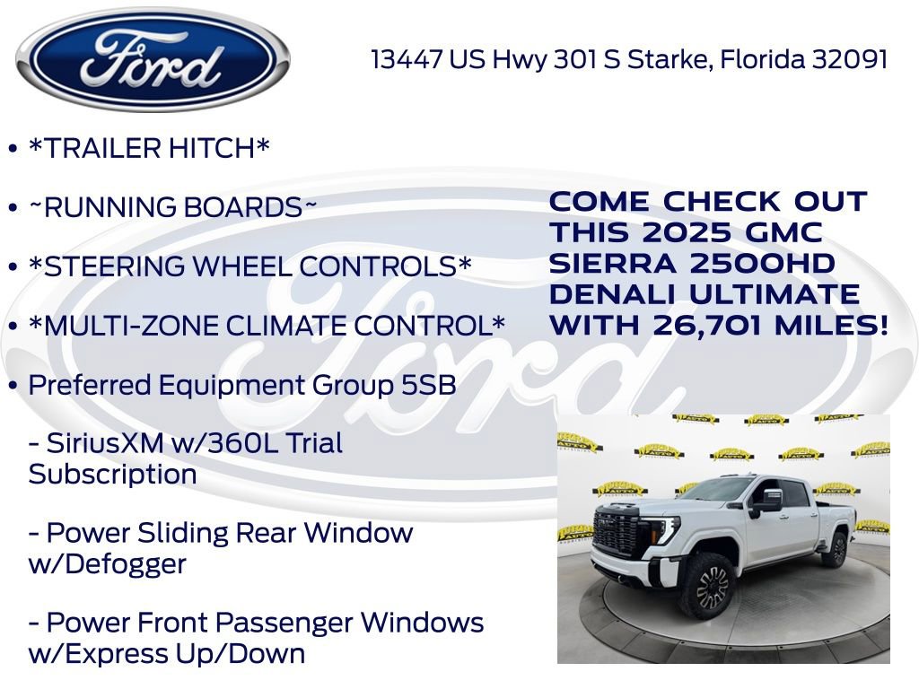 Used 2025 GMC Sierra 2500 Denali Ultimate image 15