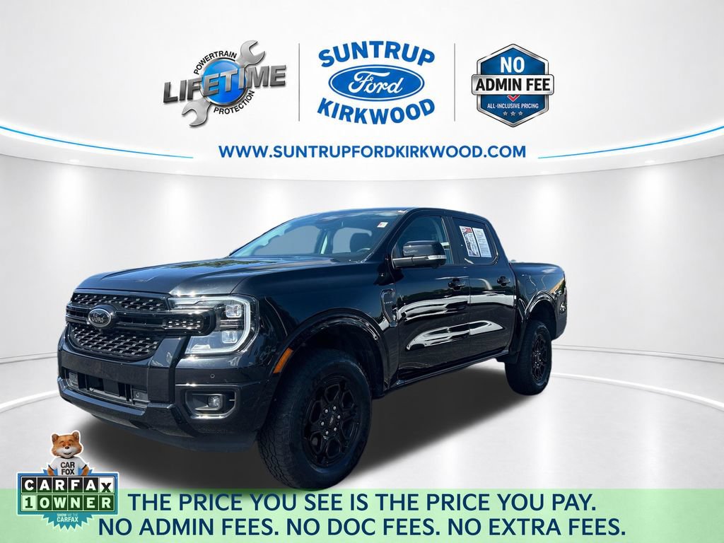 Used 2025 Ford Ranger Lariat w/ Black Appearance Package