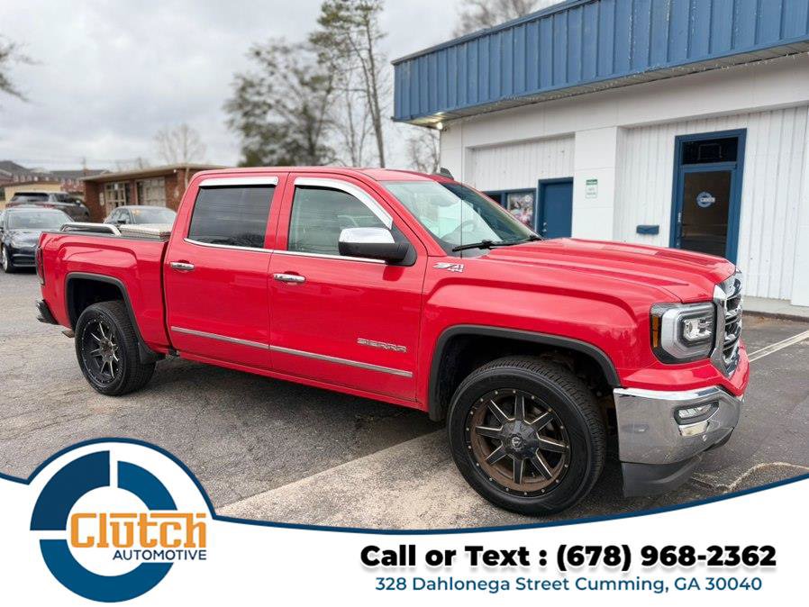 Used 2018 GMC Sierra 1500 4x4 Crew Cab SLT image 4