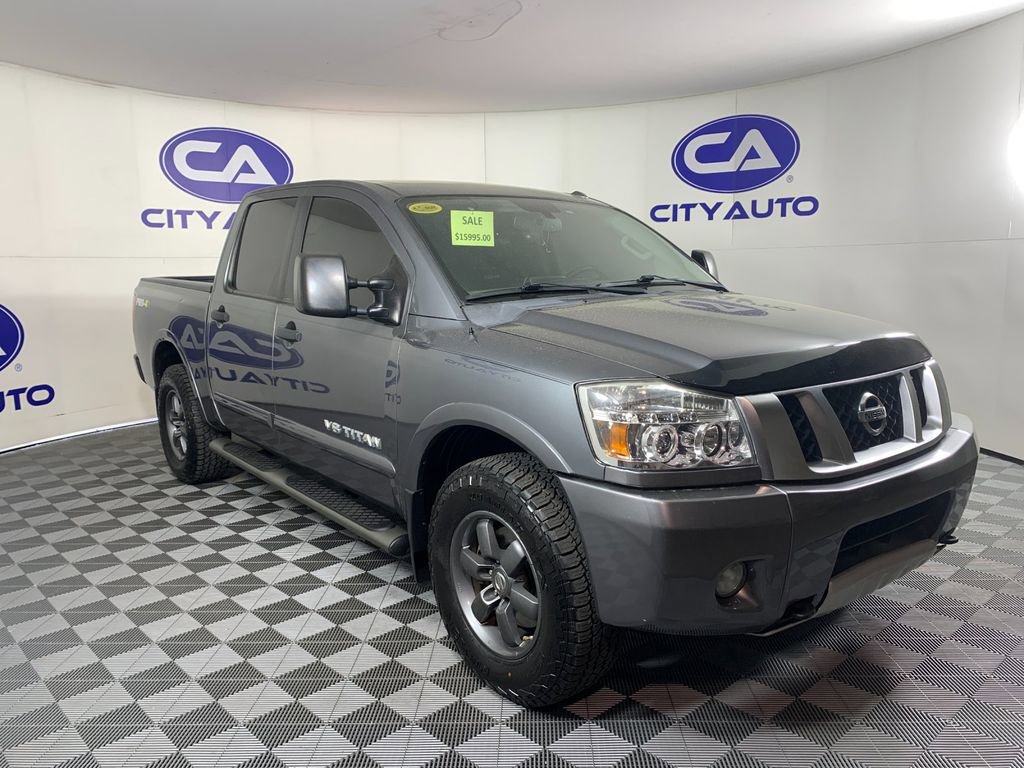 Used 2013 Nissan Titan PRO-4X w/ Pro-4x Luxury Pkg image 1