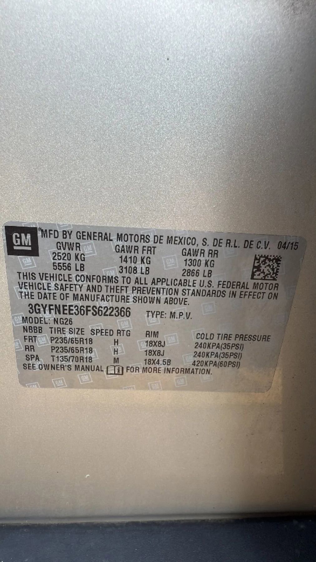 Used 2015 Cadillac SRX Luxury w/ Driver Awareness Package image 33