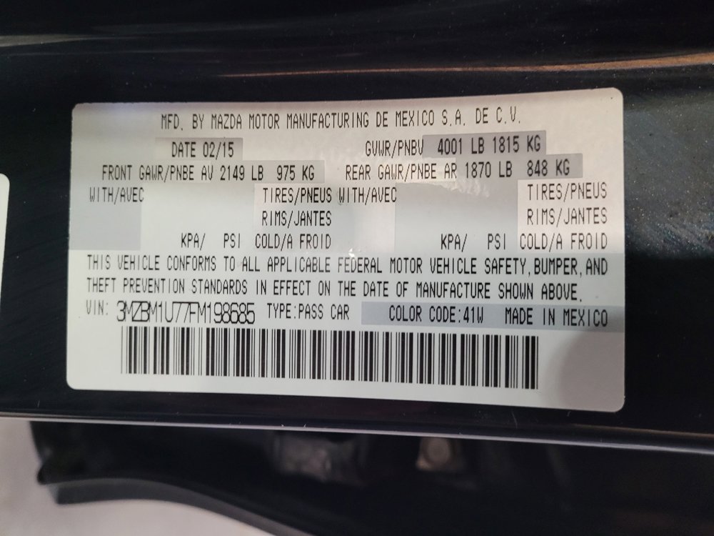 Used 2015 MAZDA MAZDA3 i Sport image 33