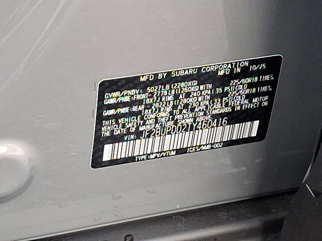 New 2026 Subaru Outback Limited image 22