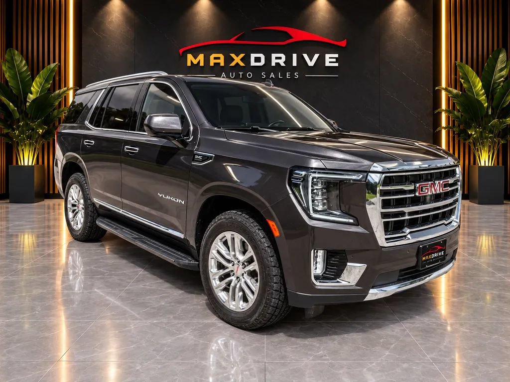 Used 2021 GMC Yukon SLT RWD image 1