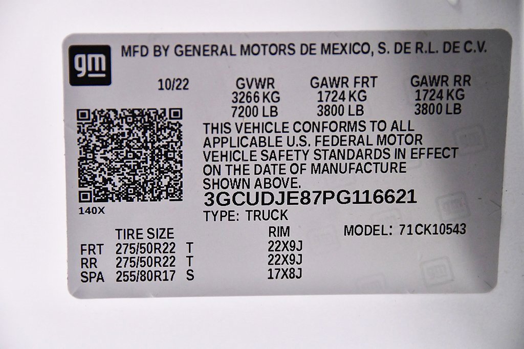 Used 2023 Chevrolet Silverado 1500 High Country w/ High Country Premium Package image 18