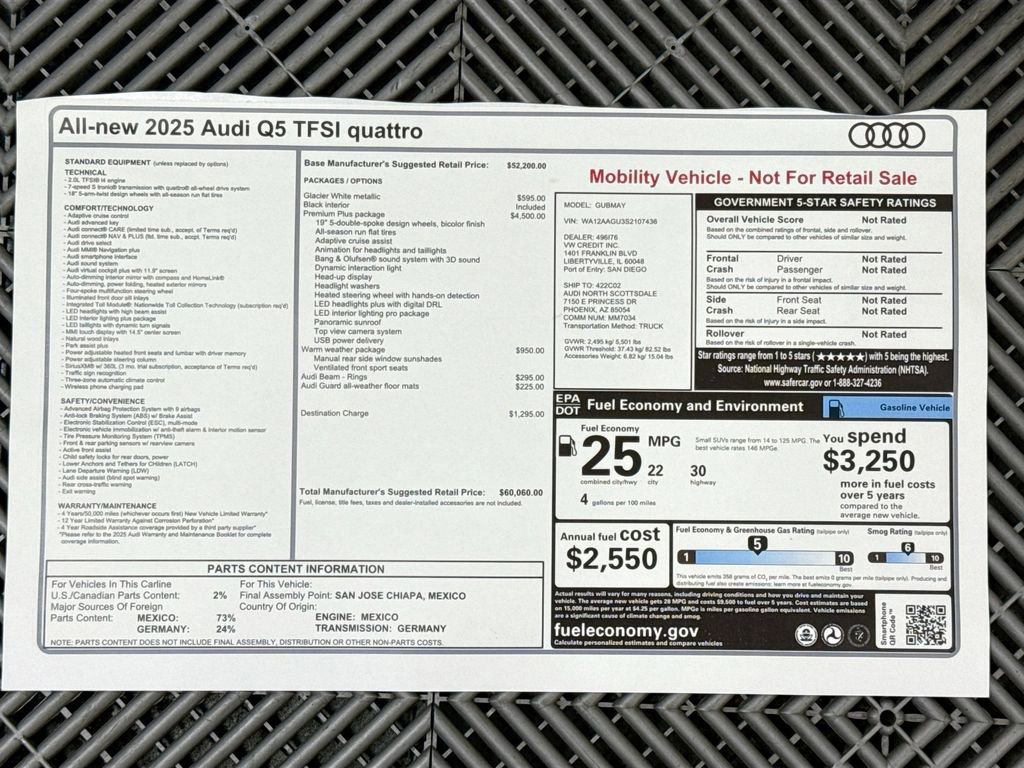 Used 2025 Audi Q5 Premium Plus w/ Premium Plus image 10