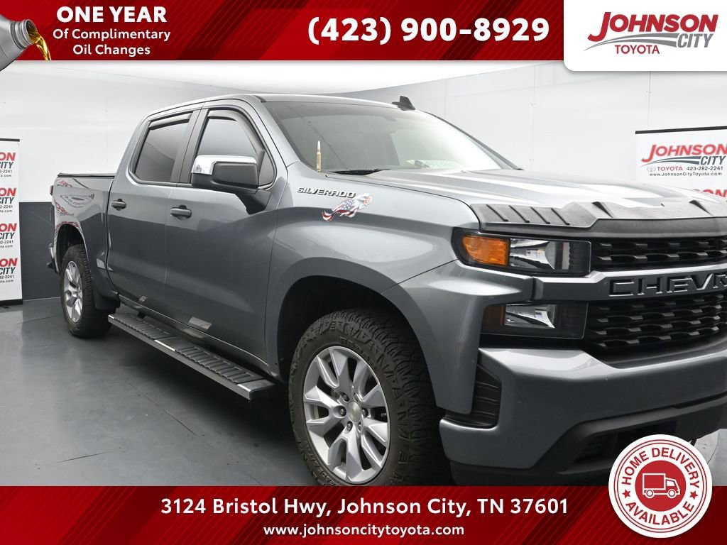 Used 2021 Chevrolet Silverado 1500 Custom AWD/4WD image 1