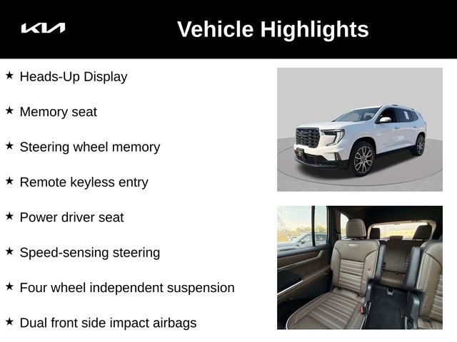 Used 2026 GMC Acadia Denali w/ Super Cruise Package AWD/4WD image 15
