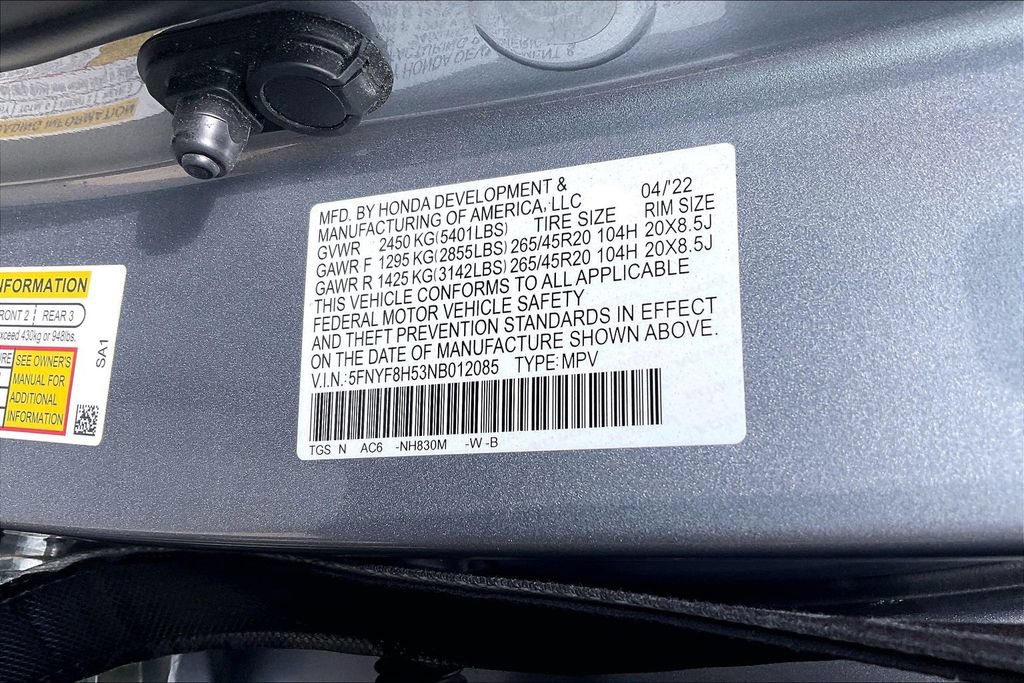Used 2022 Honda Passport EX-L image 33