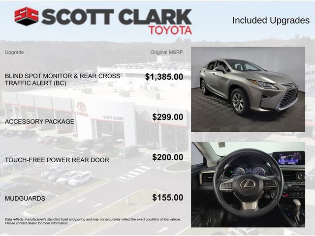 Used 2019 Lexus RX 350 FWD w/ Accessory Package image 8