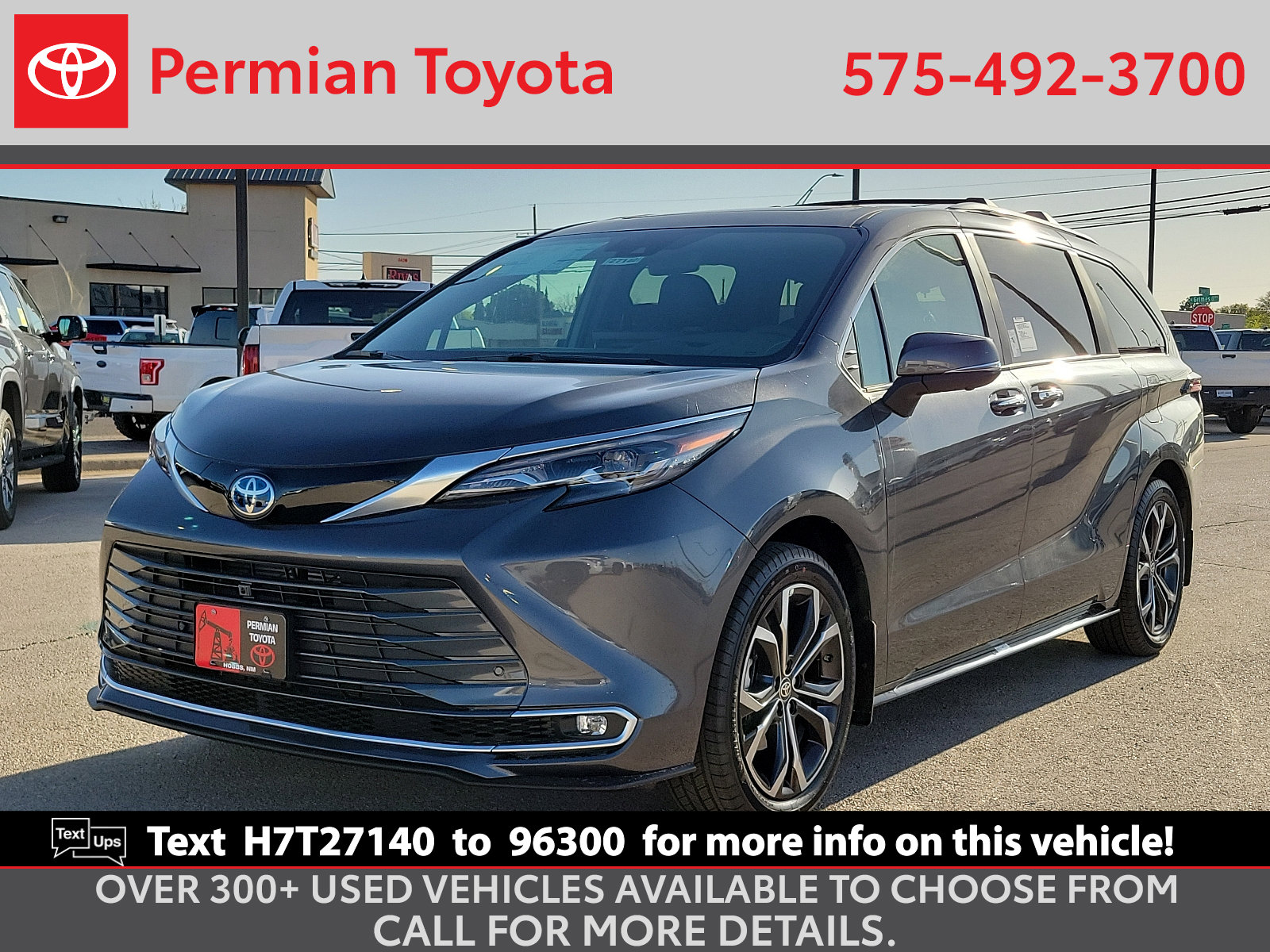 New 2025 Toyota Sienna Platinum image 1