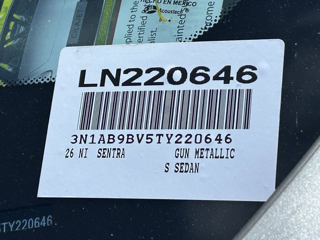 Used 2026 Nissan Sentra S w/ Floor Mat Package image 31