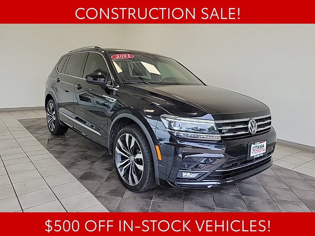 Used 2021 Volkswagen Tiguan SEL Premium R-Line AWD/4WD image 1