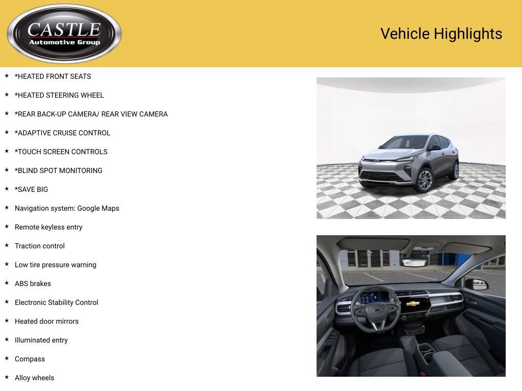 New 2027 Chevrolet Bolt LT w/ Comfort Package FWD image 3