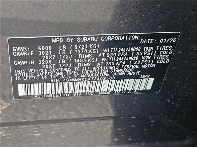 New 2026 Subaru Ascent Touring image 18