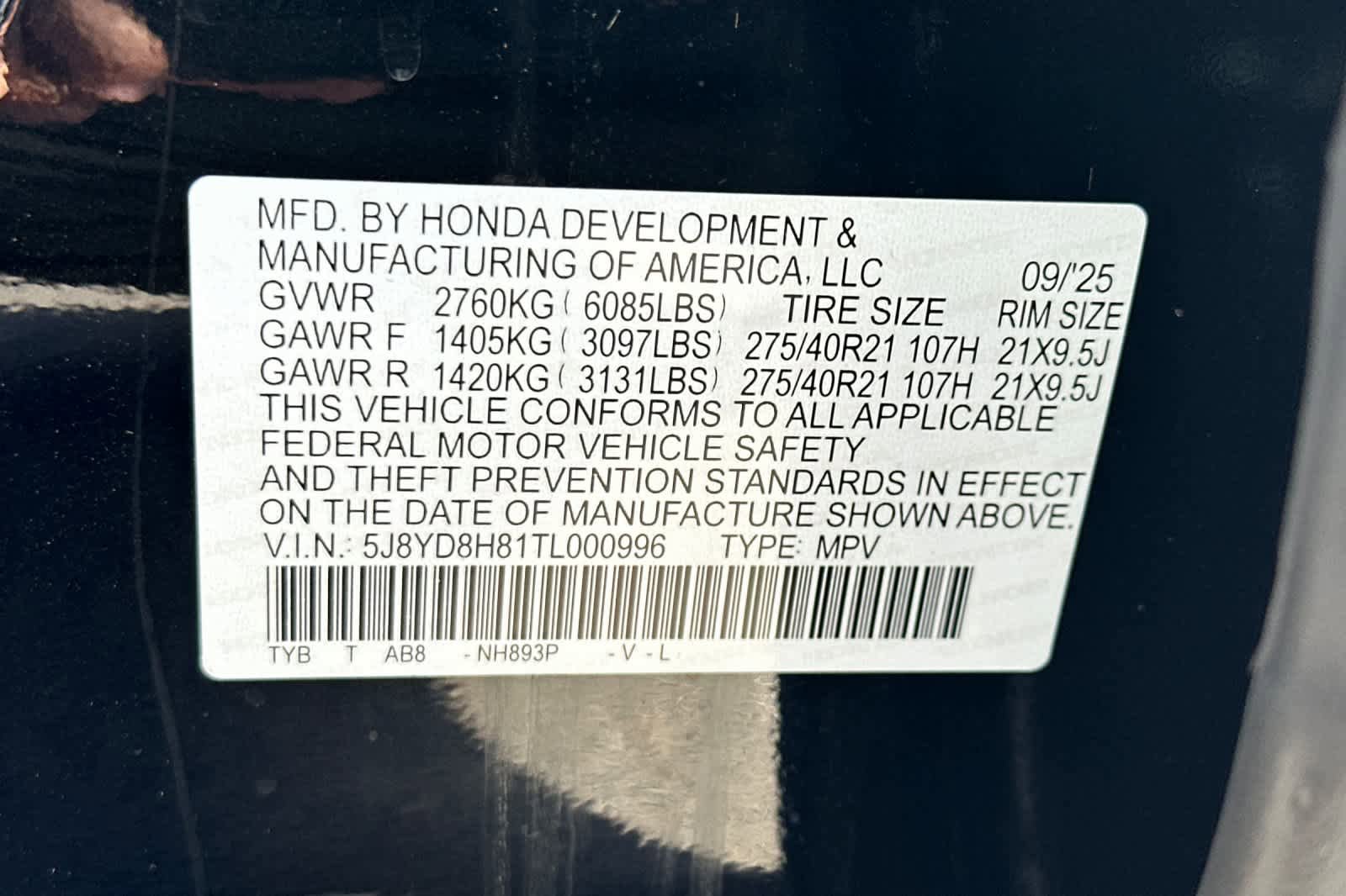 New 2026 Acura MDX Type S image 23
