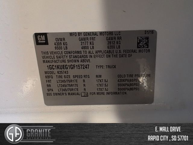 Used 2016 Chevrolet Silverado 2500 W/T image 25