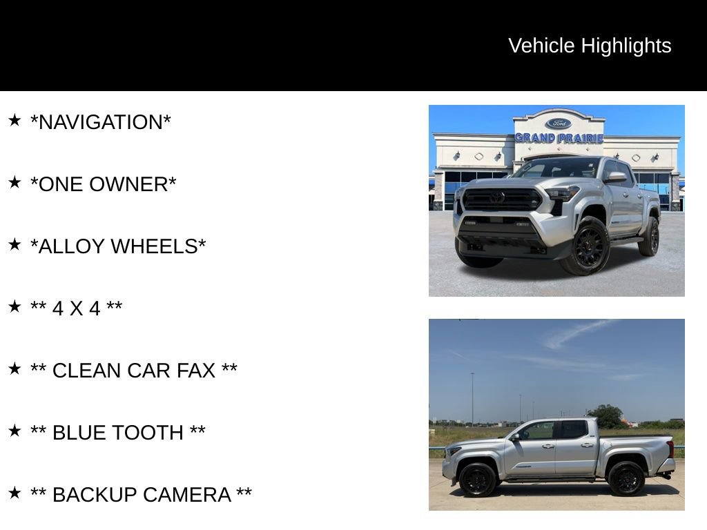 Used 2025 Toyota Tacoma SR5 AWD/4WD image 4
