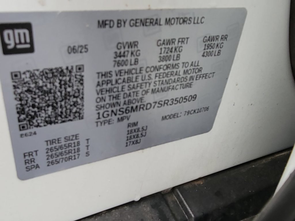 Certified 2025 Chevrolet Tahoe LS w/ Max Trailering Package AWD/4WD image 34