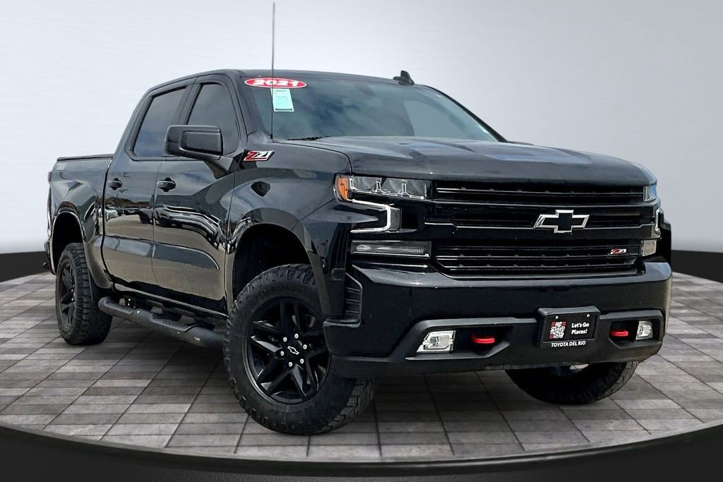 Used 2021 Chevrolet Silverado 1500 LT Trail Boss w/ Bed Protection Package AWD/4WD image 4
