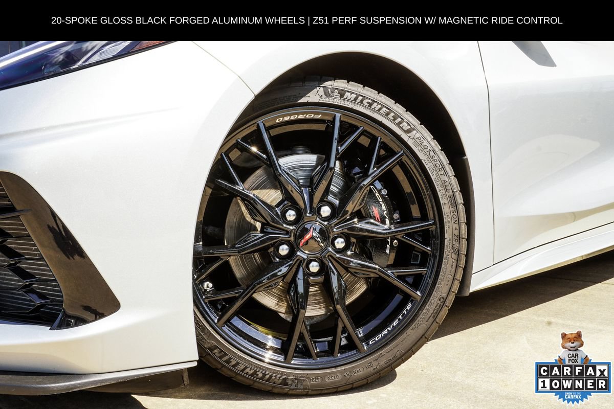 Used 2024 Chevrolet Corvette Stingray Premium Cpe w/ Z51 Performance Package RWD image 3