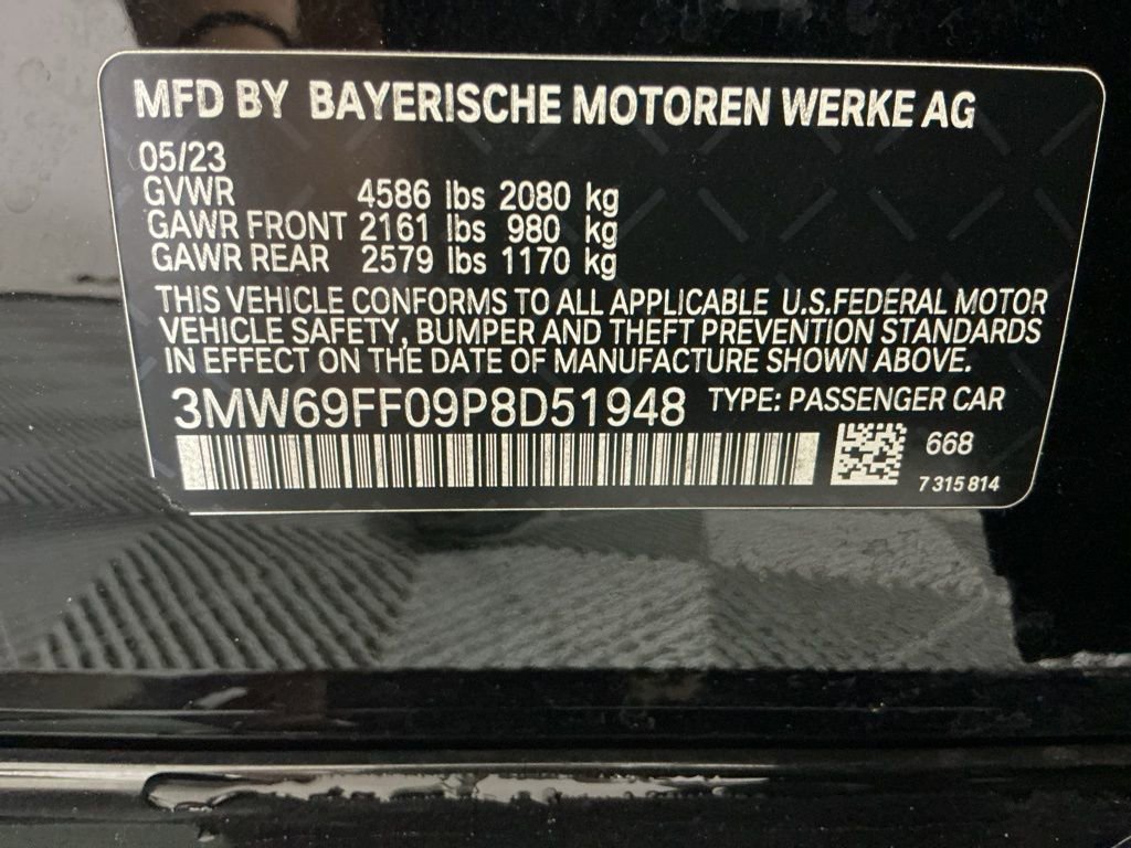 Certified 2023 BMW 330i Sedan w/ Driving Assistance Package RWD image 30