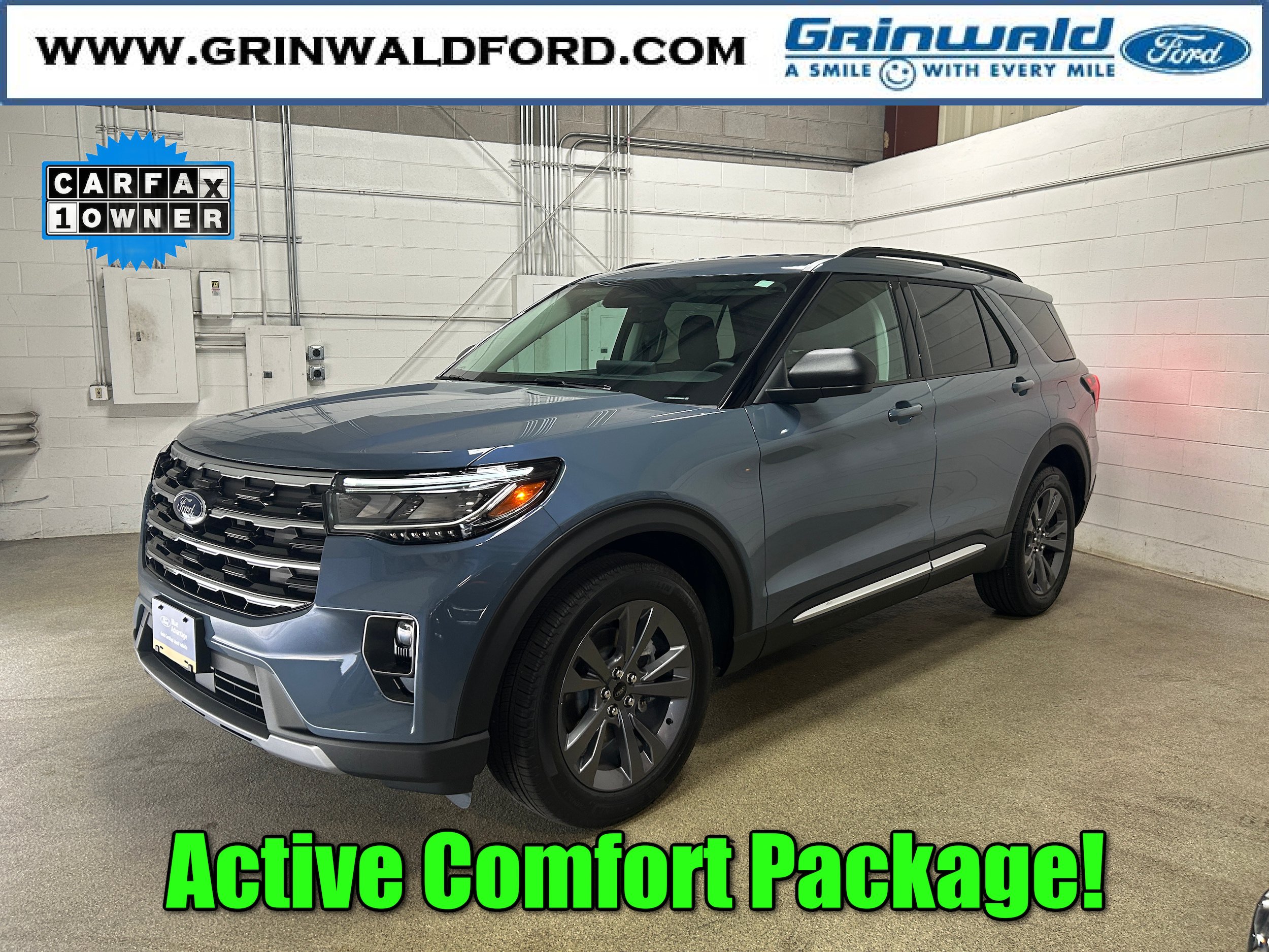 Used 2025 Ford Explorer Active w/ Active Comfort Package AWD/4WD image 1