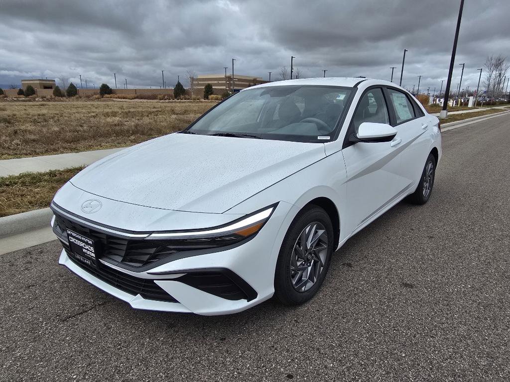 New 2026 Hyundai Elantra Blue