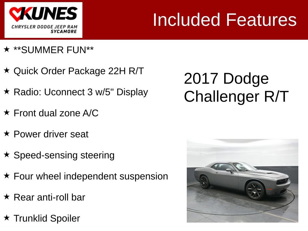 Used 2017 Dodge Challenger R/T image 3