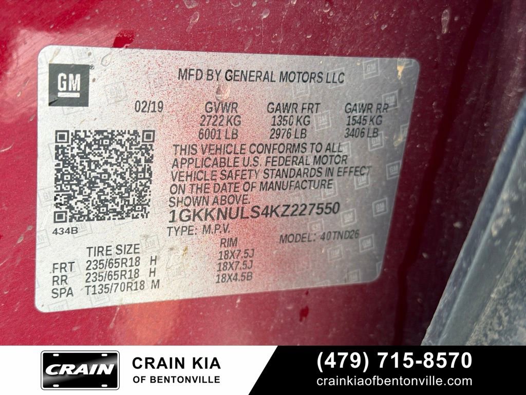 Used 2019 GMC Acadia SLT AWD/4WD image 17