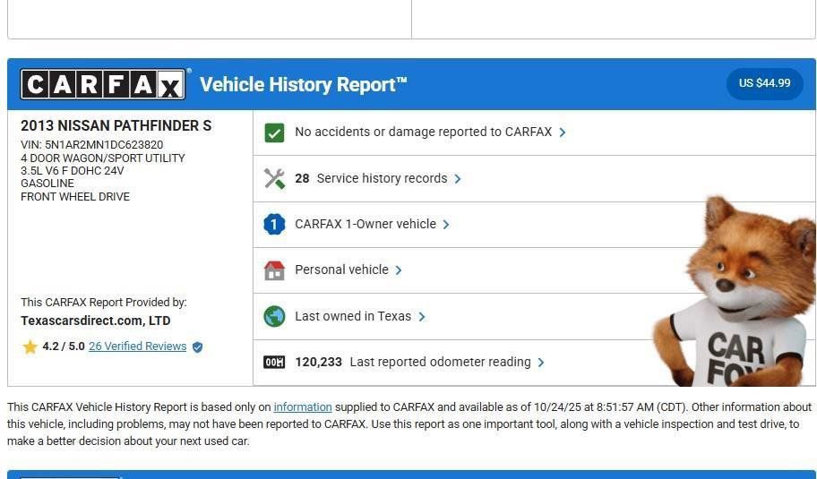 Used 2013 Nissan Pathfinder Platinum image 10