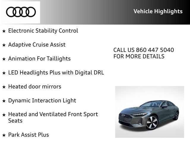 Certified 2025 Audi A5 2.0T Premium Plus w/ Premium Plus AWD/4WD image 45