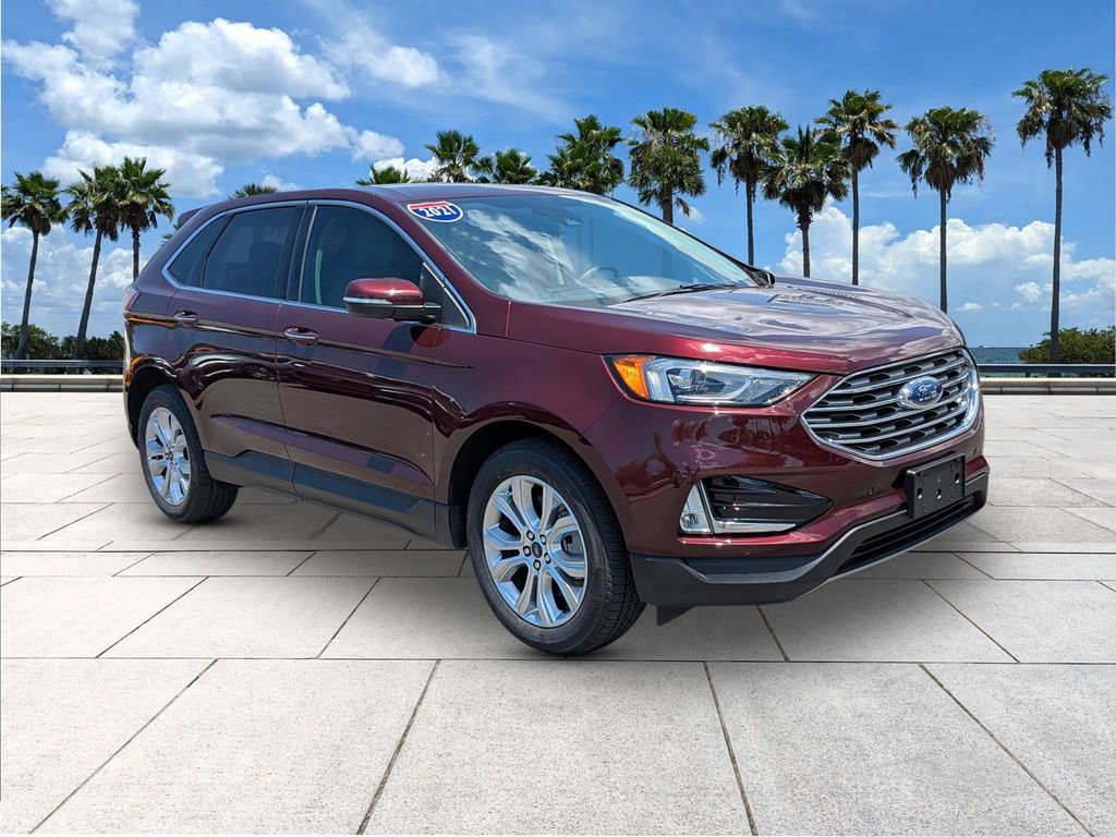 Certified 2021 Ford Edge Titanium FWD image 1