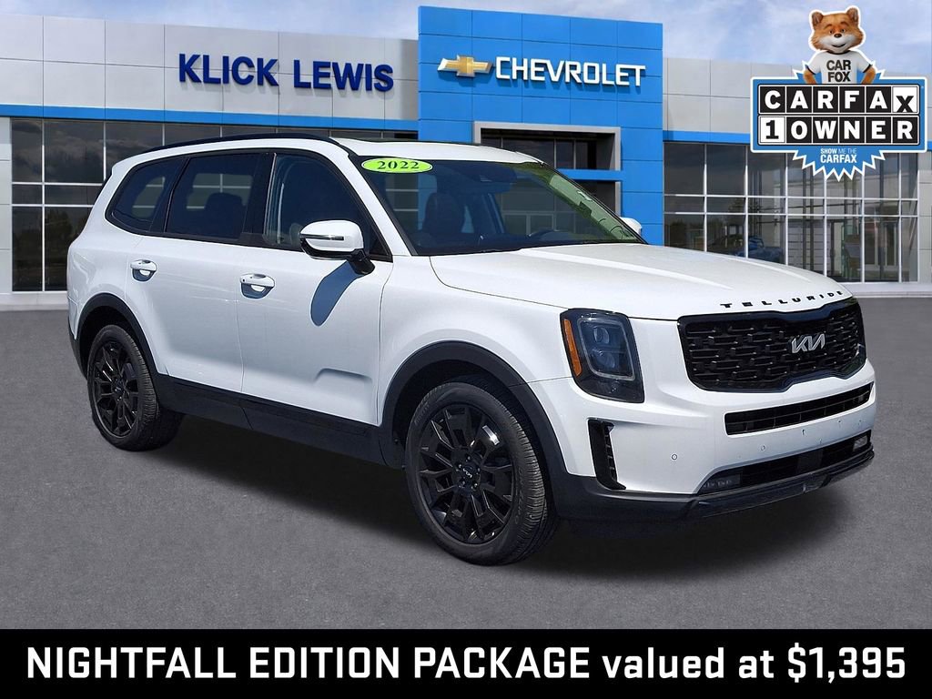 Used 2022 Kia Telluride SX w/ Nightfall Edition Package AWD/4WD image 1