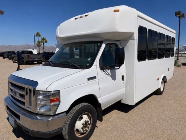 Used 2016 Ford E-450 and Econoline 450 Super Duty w/ Shuttle Bus Prep Package RWD video 1