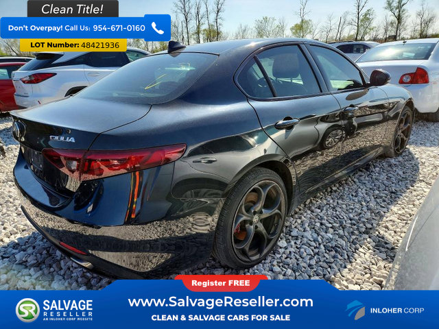 Used 2019 Alfa Romeo Giulia Ti Sport w/ Quick Order Package 22S Sport AWD/4WD image 4