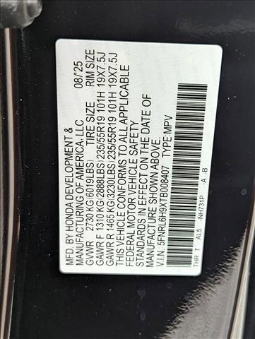 New 2026 Honda Odyssey Elite image 20