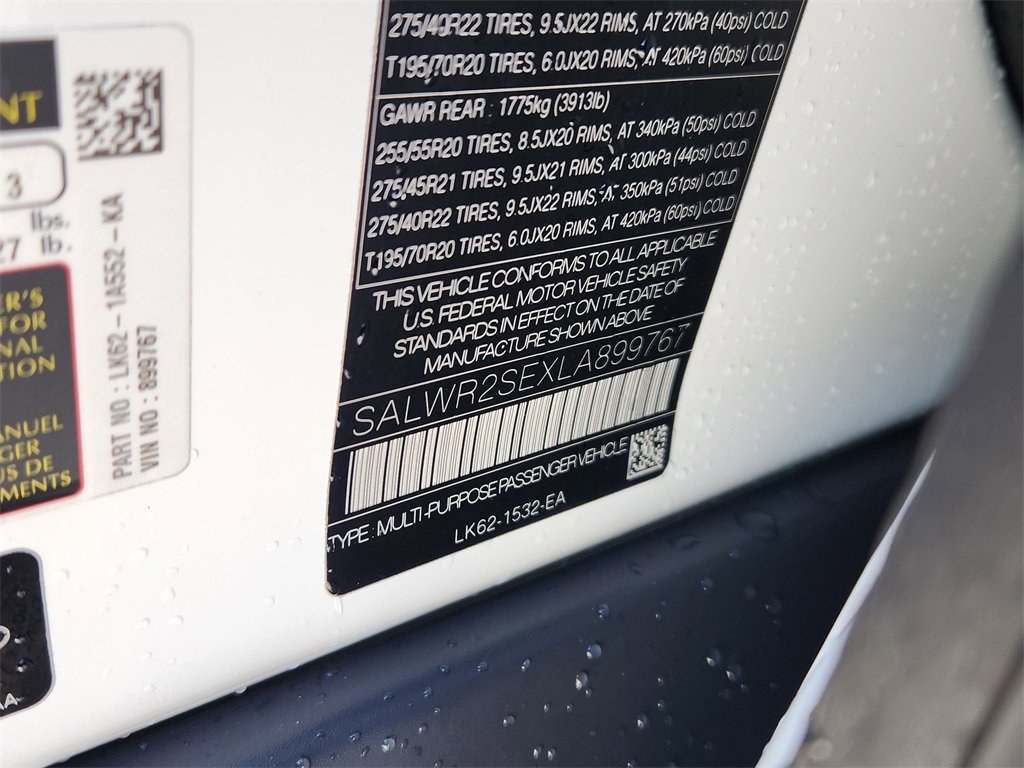 Used 2020 Land Rover Range Rover Sport HSE Dynamic image 32