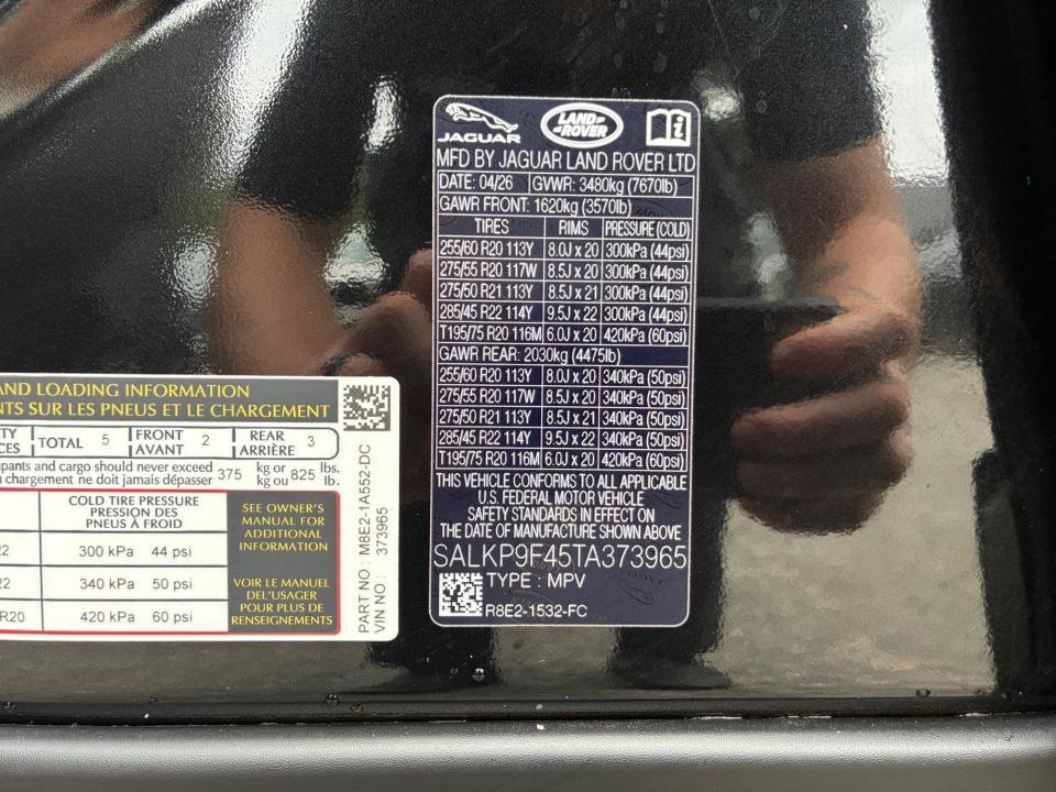 New 2026 Land Rover Range Rover SE AWD/4WD image 35