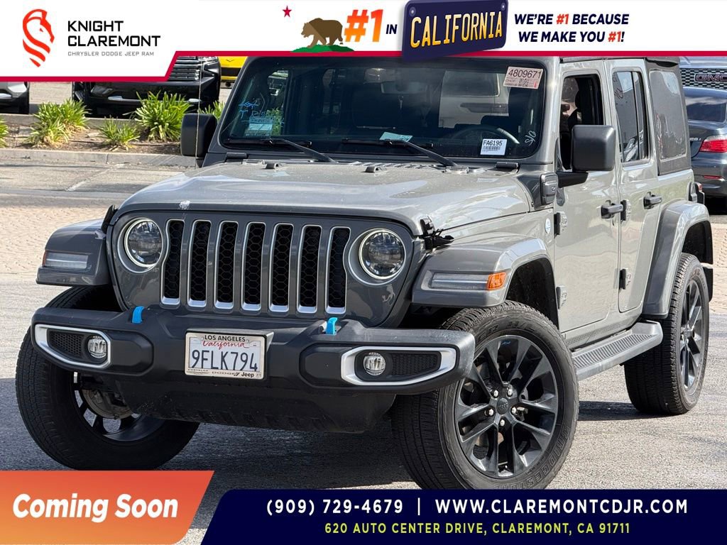 Used 2023 Jeep Wrangler Unlimited Sahara AWD/4WD image 1
