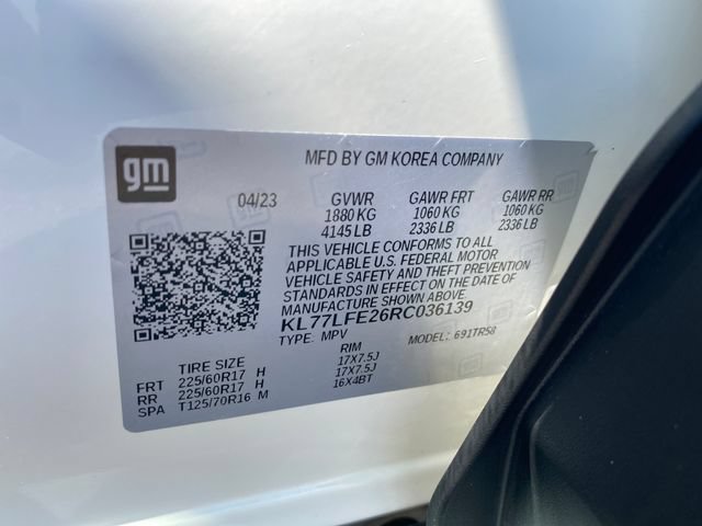Certified 2024 Chevrolet Trax LS w/ LS Convenience Package FWD image 25